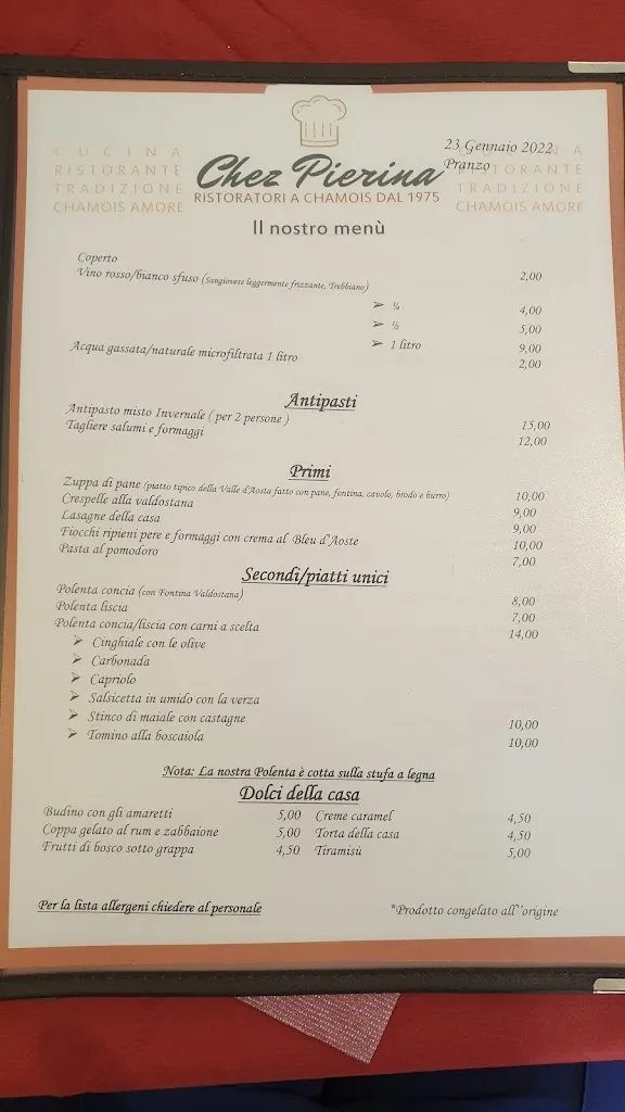 Menu_Chez Pierina_Valtournenche_image_4