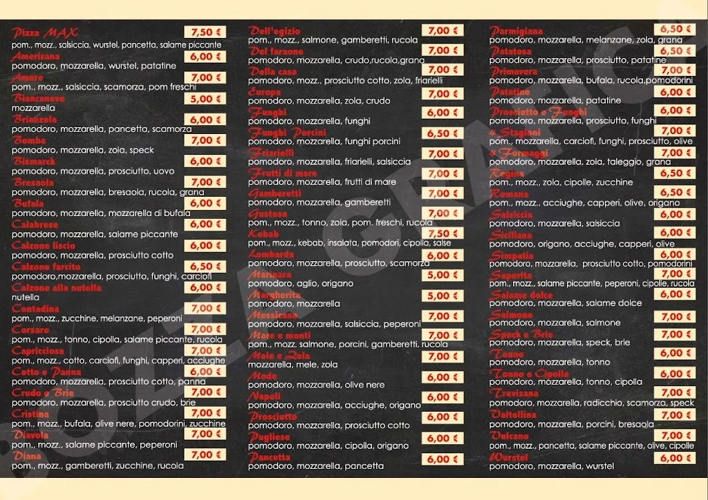 Menu_Pizzeria Max Besana_Besana in Brianza_image_1
