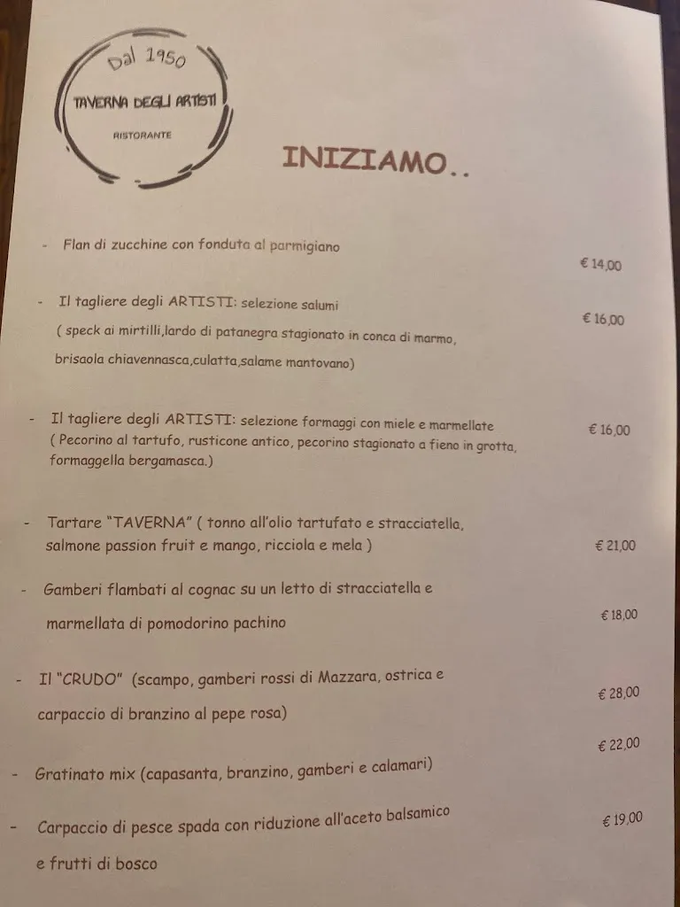 Menu_Taverna degli Artisti_Besana in Brianza_image_1