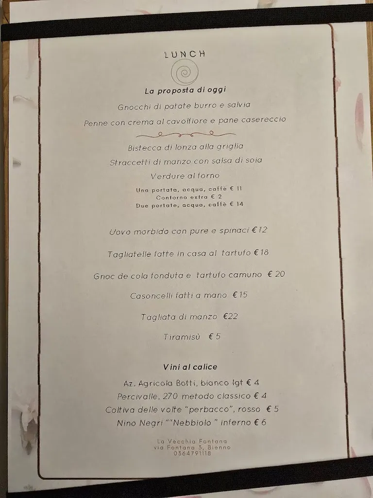 Menu_La Vecchia Fontana_Bienno_image_1