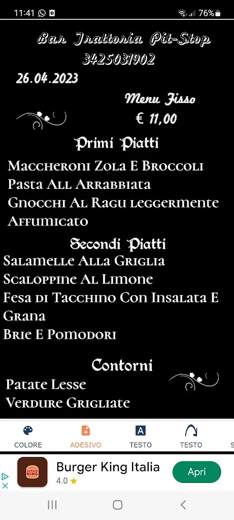 Menu_Bar Trattoria Pit Stop_Bettola-Zeloforomagno_image_2