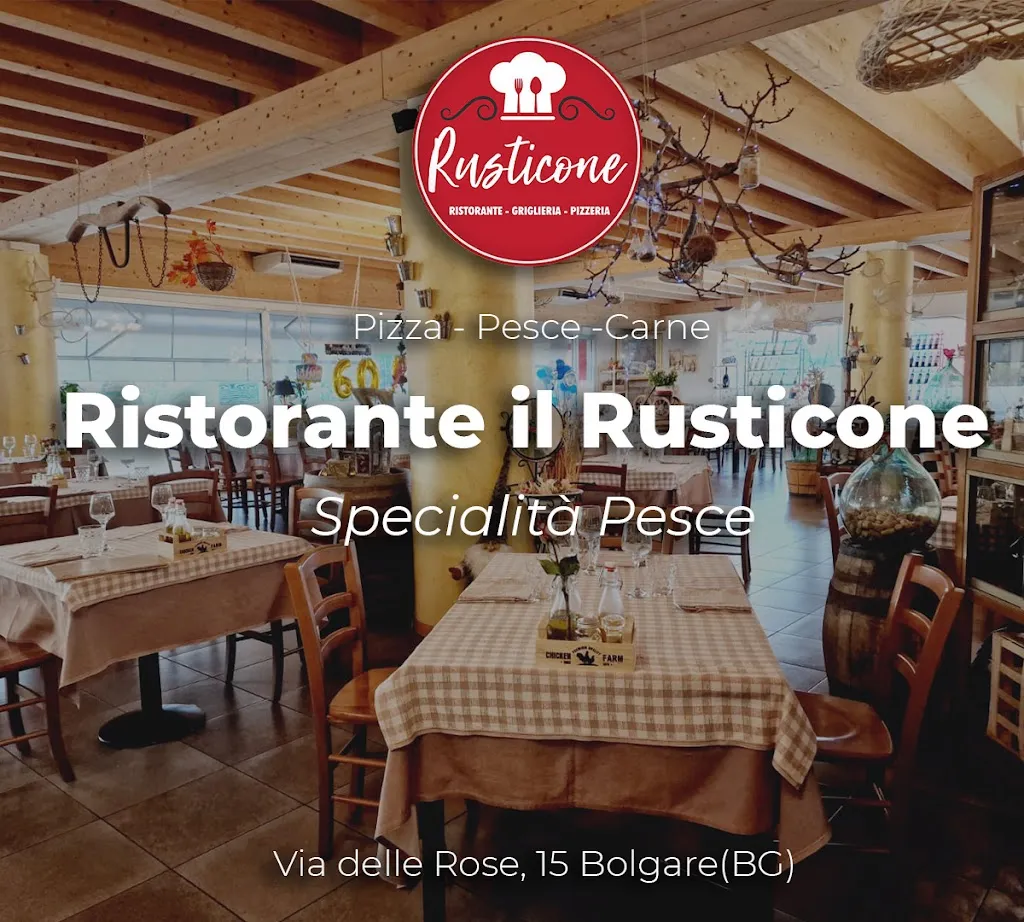 Ristorante pizzeria il Rusticone restaurant in Bolgare