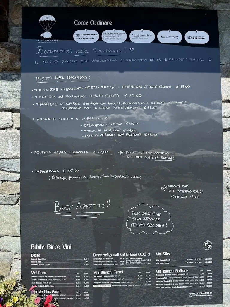 Menu_La Tchavana_Valtournenche_image_1