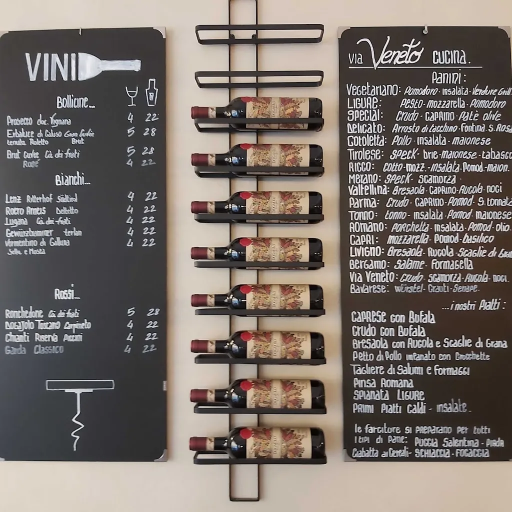 Menu_Via Veneto Cafè di PAOLO MAFFI_Bonate Sotto_image_1