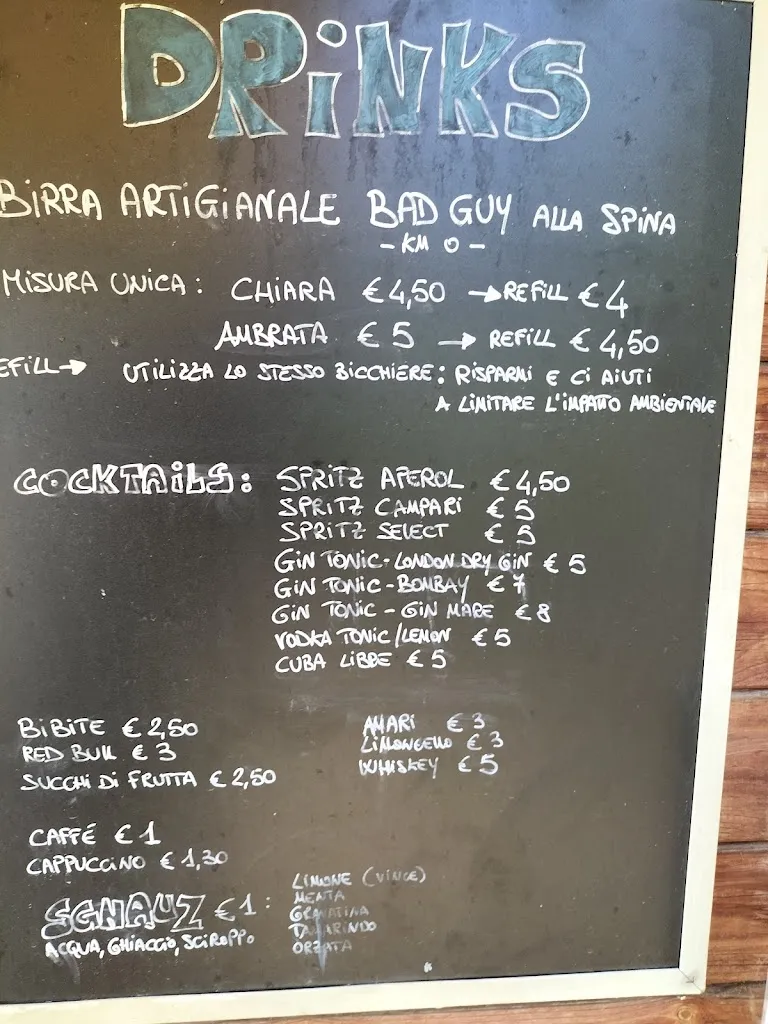 Menu_Stand Bike Cafè_Borgarello_immagine_4