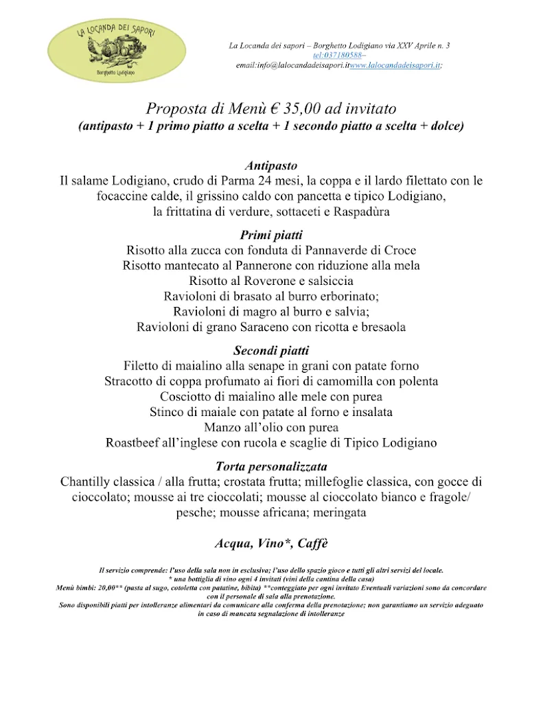 Menu_La Locanda dei Sapori_Borghetto Lodigiano_image_1