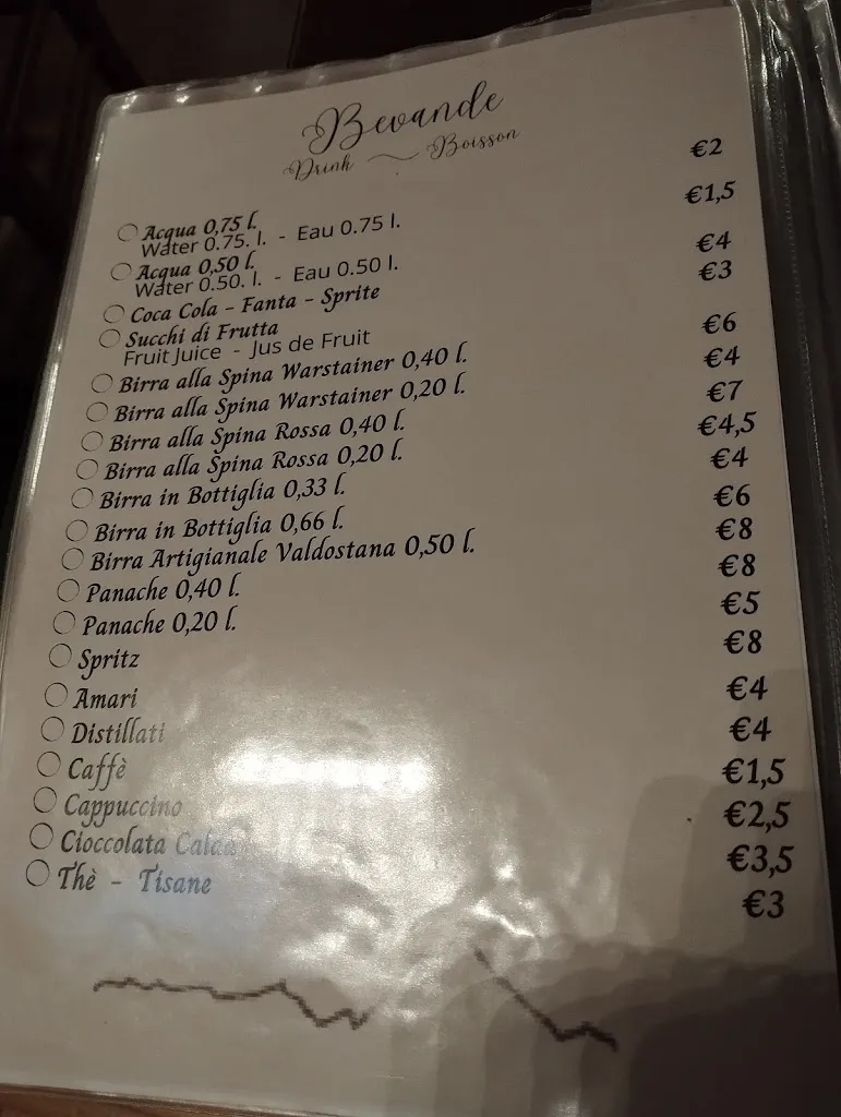 Menu_Al Solito Posto ristorante e pizzeria - Street-Food, Gastronomia & Take Away_Valtournenche_image_2