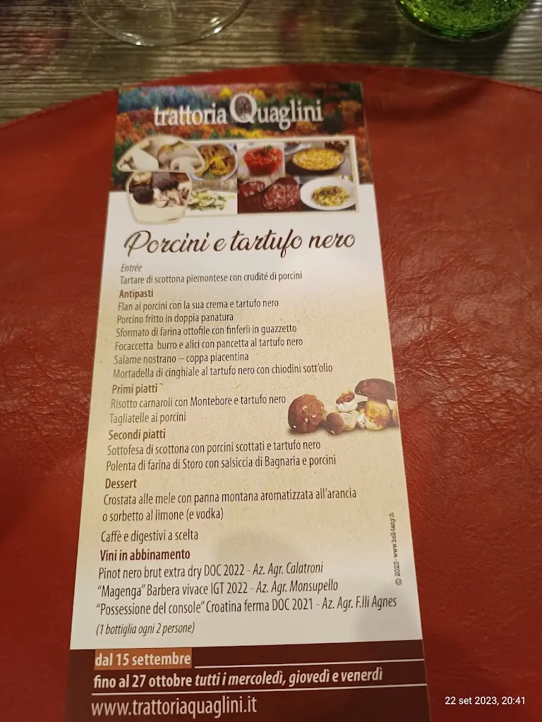 Menü_Trattoria Quaglini_Borgo Priolo_Bild_4