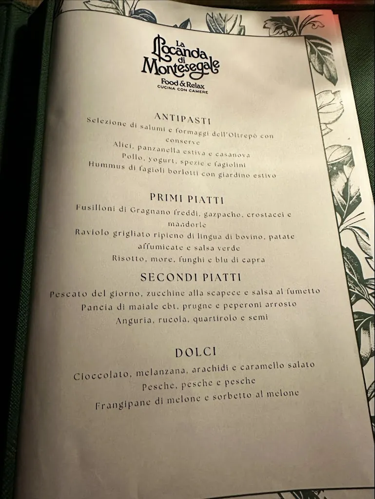 Menu_La Locanda di Montesegale - Food & Relax - cucina con camere_Borgo Priolo_image_1