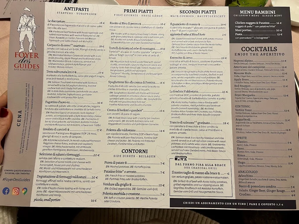 Menu_Foyer des Guides_Valtournenche_immagine_1