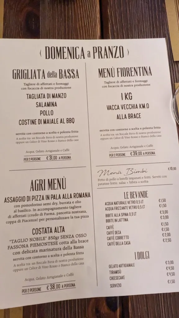 Menu_Cascina La Bassa_Borgo San Giacomo_image_1