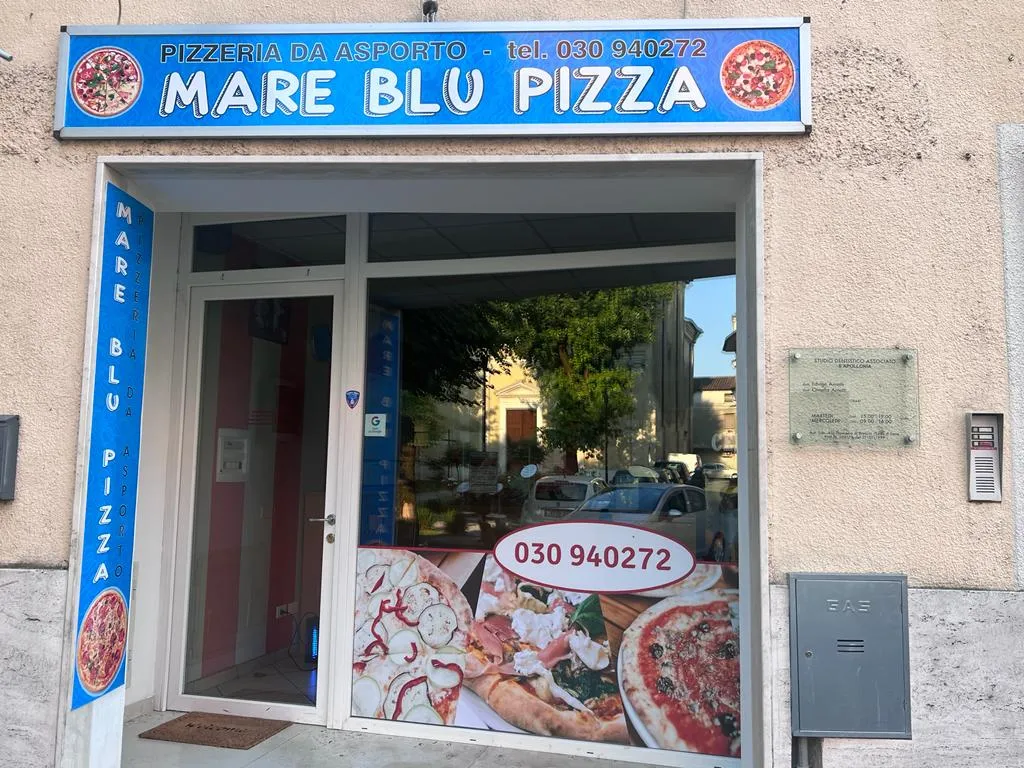 Pizzeria Mare Blu restaurant in Borgo San Giacomo