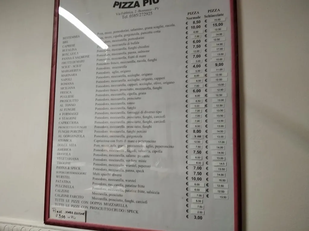 Menu_Pizza Più di Ferrara Erasmo_Bosnasco_image_1