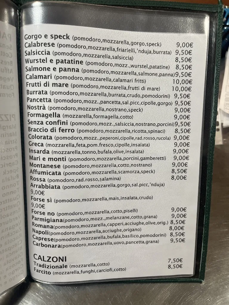 Menu_Pizzeria Senza Confini_Bovegno_image_3