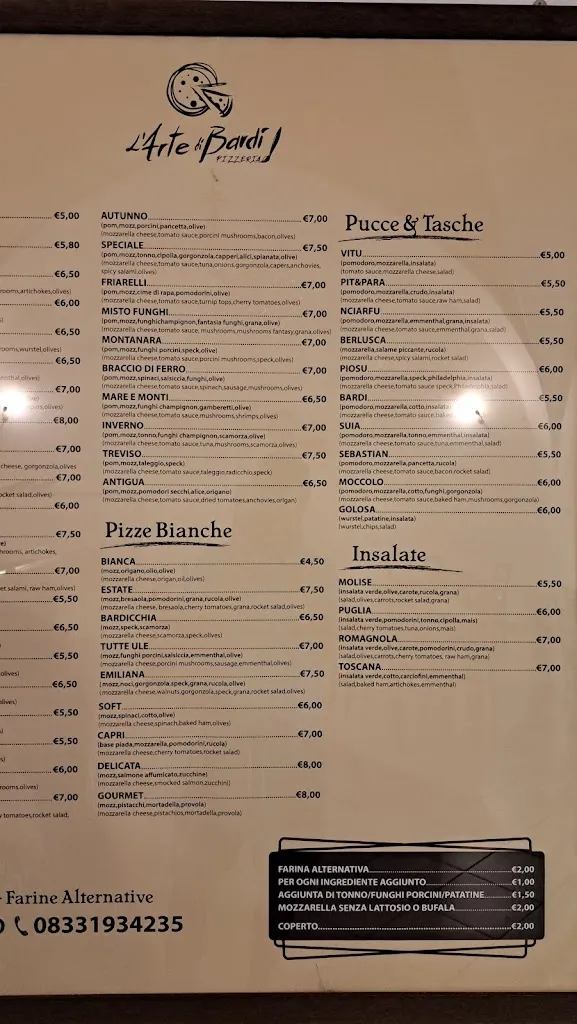 Menu_L’Arte di Bardì_Acquarica del Capo_image_1