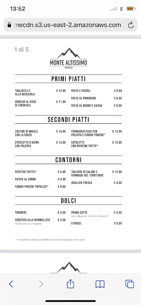 Menu_Rifugio Monte Altissimo_Borno_image_2