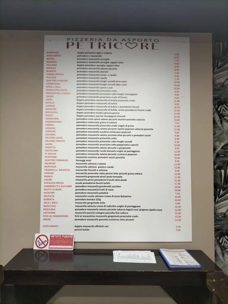 Menu_Pizzeria petricore_Brebbia_image_1