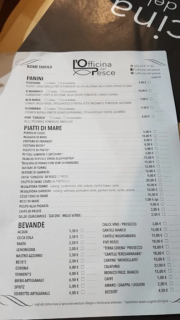 Menu_L'officina del pesce_Acquarica del Capo_image_4
