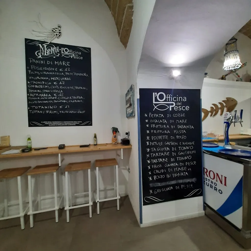 L'officina del pesce ristorante a Acquarica del Capo