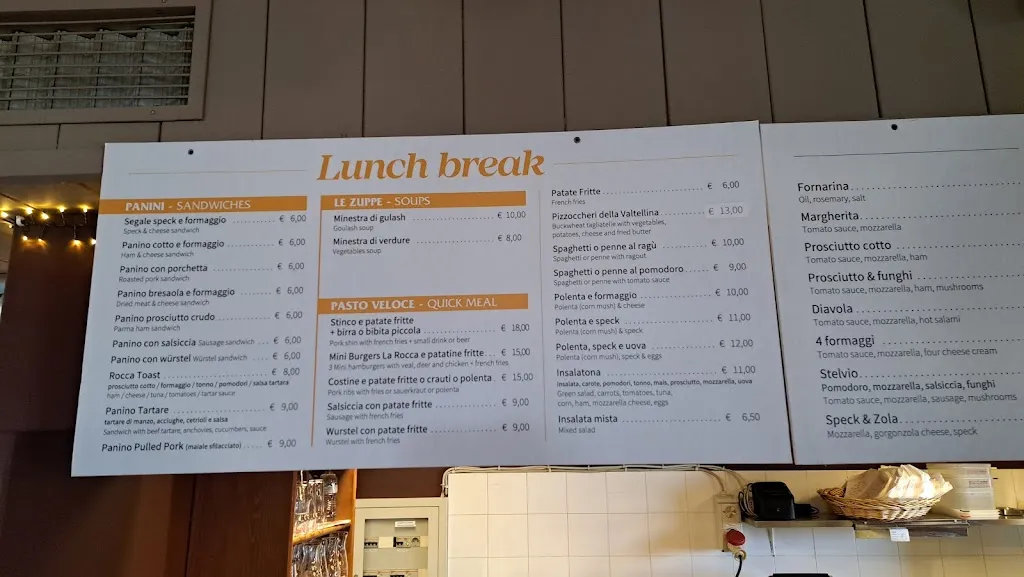 Menu_Chalet La Rocca Ristorante Pizzeria_Bormio_immagine_1