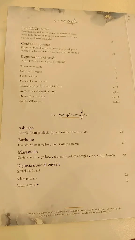 Menu_Costantino Crudo Re | Ristorante di Pesce_Brembate di Sopra_image_3