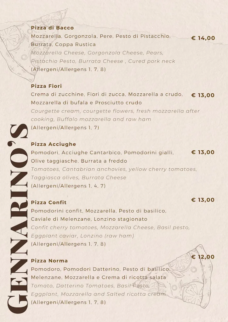 Menu_Gennarino's_Brenta_image_1