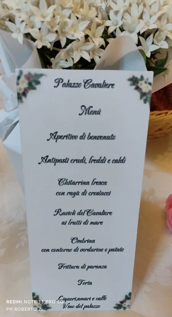 Menu_Palazzo Cavaliere_Canosa Sannita_immagine_2