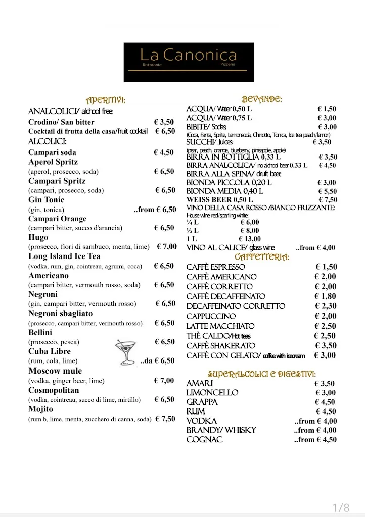 Menu_Ristorante La Canonica_Brezzo di Bedero_image_1