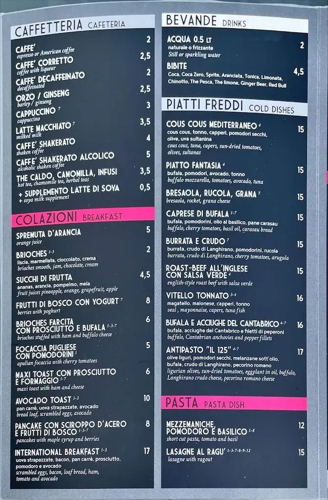 Menu_Lido di Brienno, La Terrazza 125_Brienno_image_2