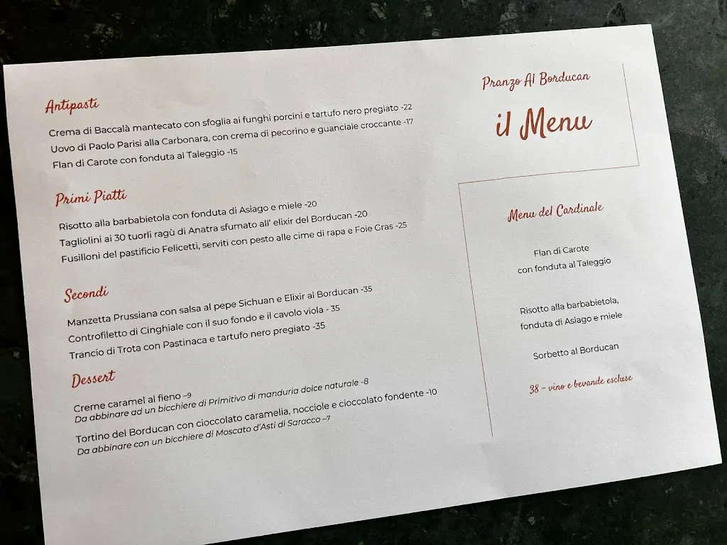 Menu_Caffè del Borducan - dal 1924 Romantic Restaurant_Brinzio_image_2