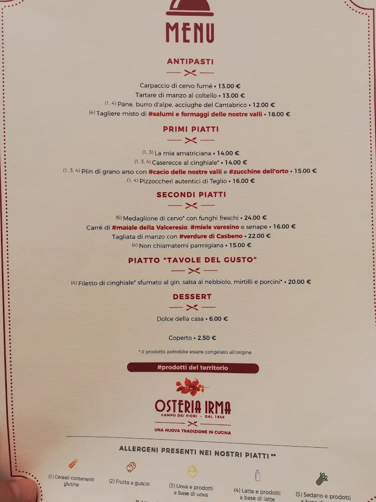 Menu_Osteria Irma_Brinzio_image_3