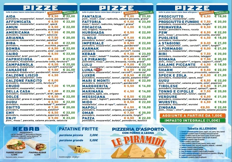 Menu_Pizzeria Le Piramidi Di Metwly Mohamed_Briosco_immagine_1
