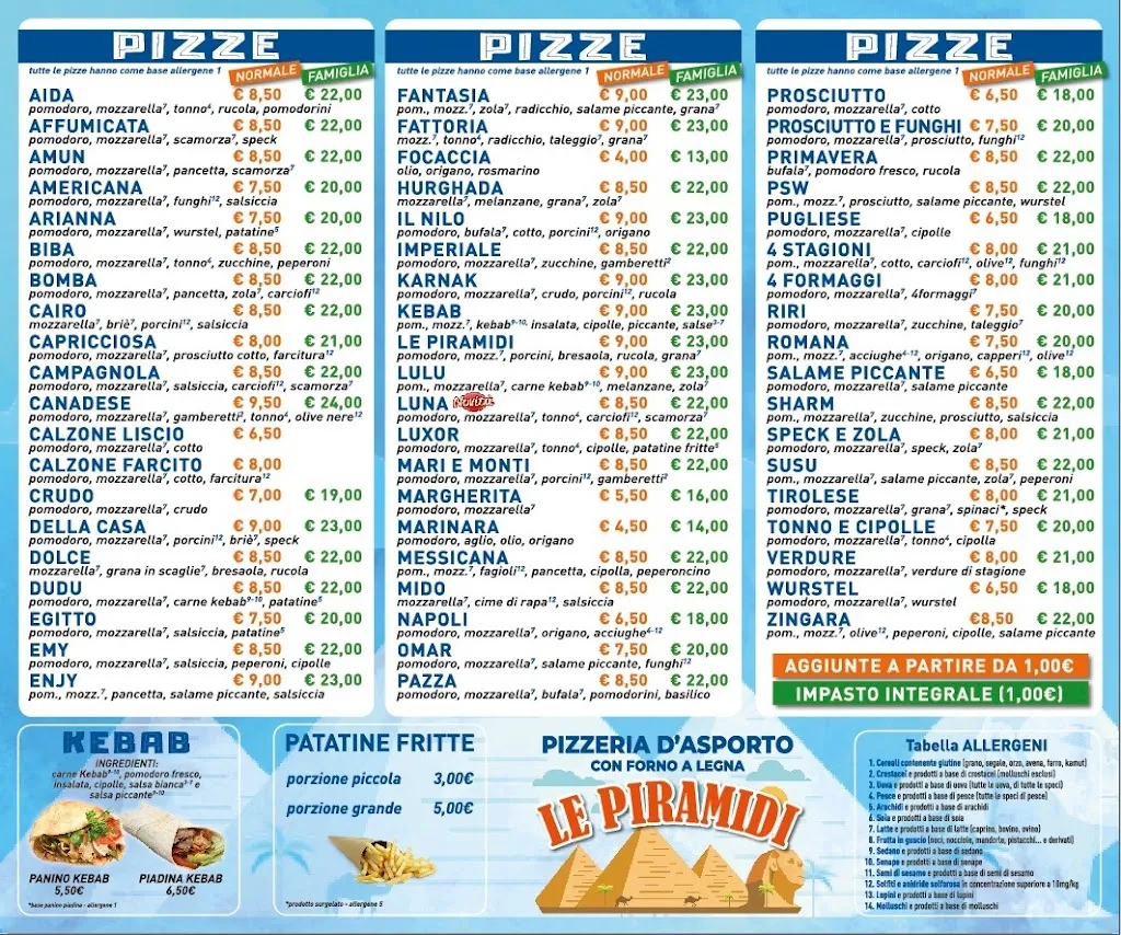 Menu_Pizzeria Le Piramidi Di Metwly Mohamed_Briosco_immagine_2