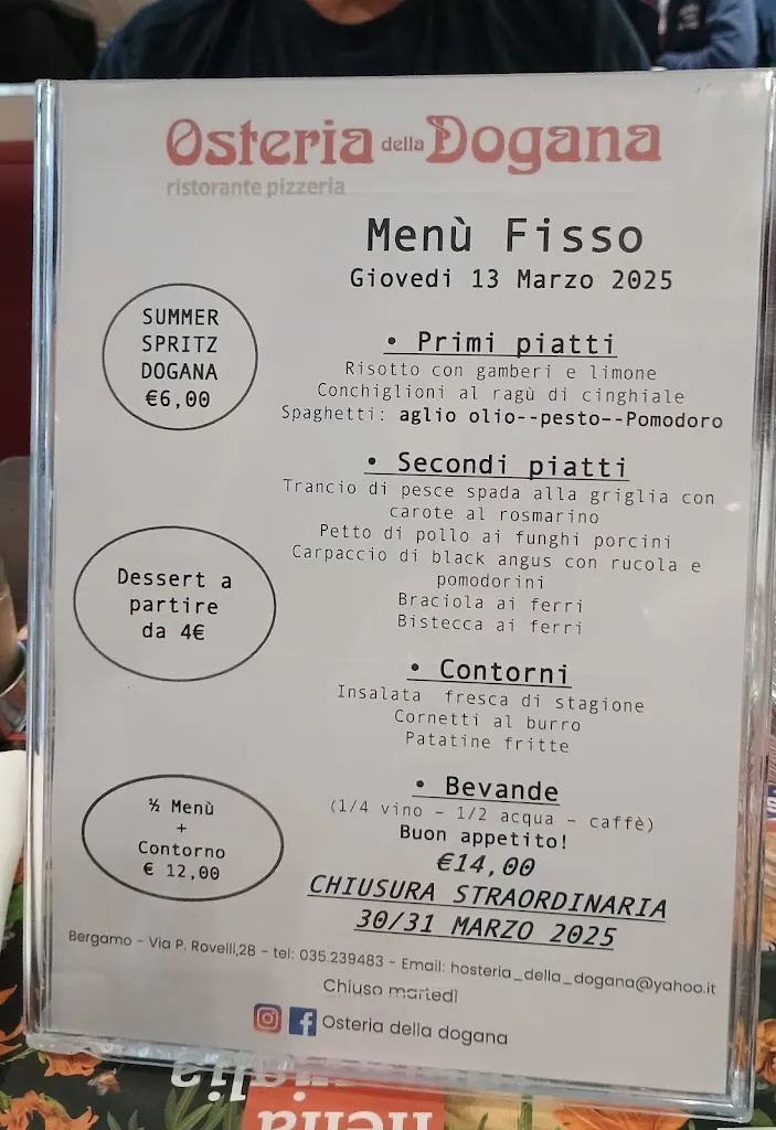 Menu_Osteria Della Dogana_Brumano_image_3