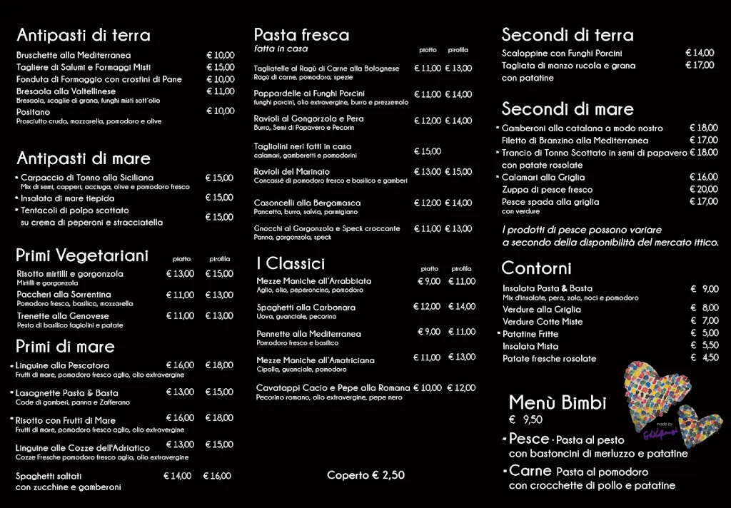 Menu_Ristorante Pasta & Basta_Brumano_image_1