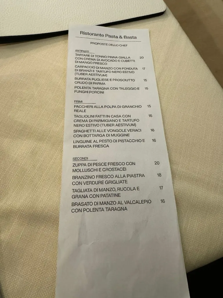 Menu_Ristorante Pasta & Basta_Brumano_image_3
