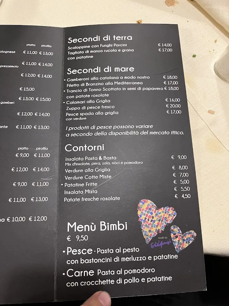 Menu_Ristorante Pasta & Basta_Brumano_image_4