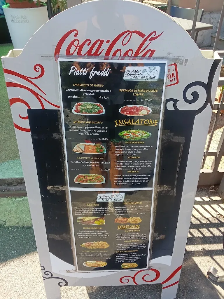 Menu_The Old Yankee's Pub And Grill_Brusimpiano_image_1