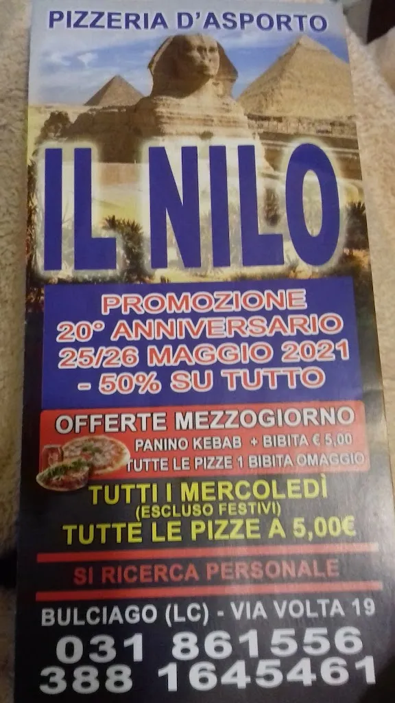 Menu_Il Nilo_Bulciago_image_1