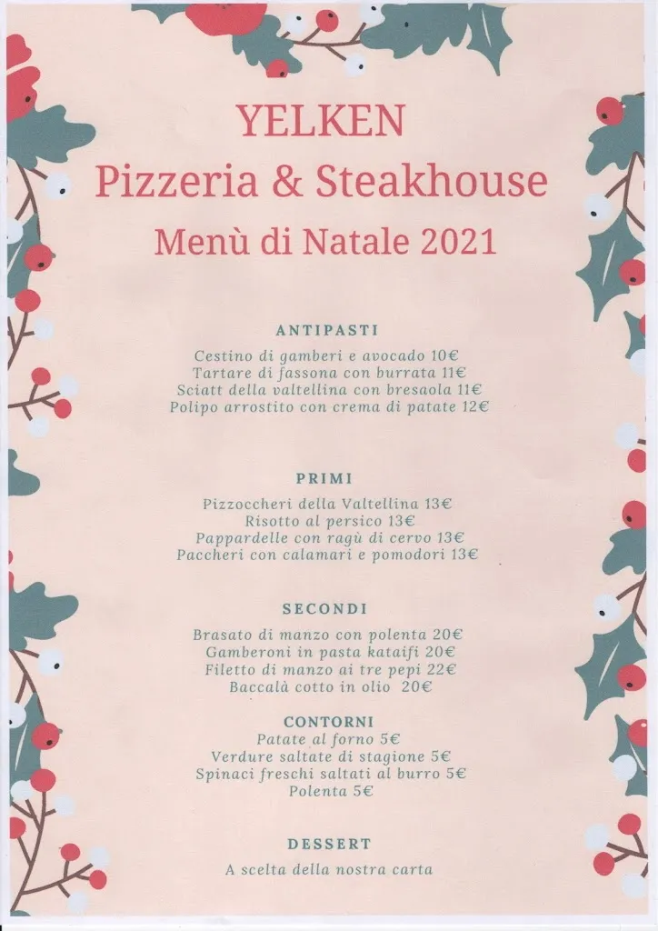 Menu_Yelken Pizzeria & Steakhouse_Bulgarograsso_image_1