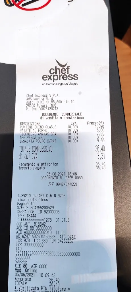 Igor Aleksovski_Autogrill Lario Est_Bulgorello_Bewertung