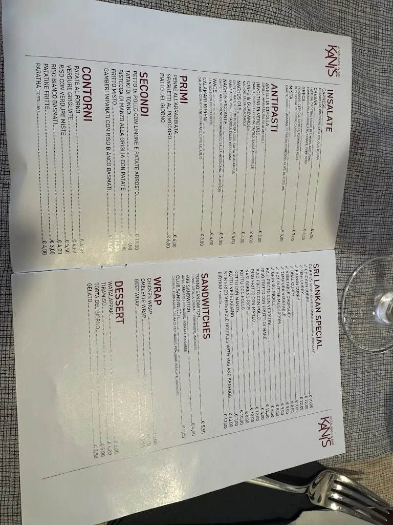 Menu_KANI'S RESTAURANT & BAR_Bulgorello_image_1