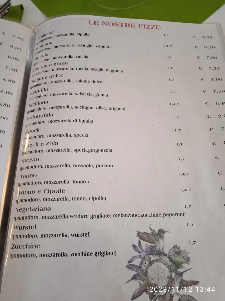Menu_Pizzeria Colibrì_Bulgorello_image_4