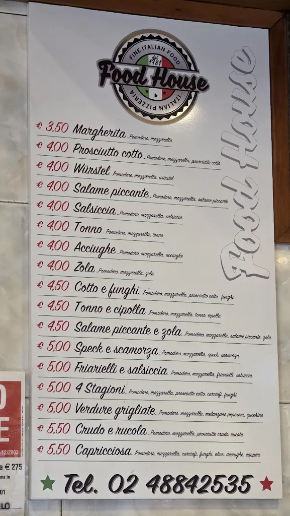 Menu_Food House Snc di Giglio Michele e C._Buccinasco_imagen_1