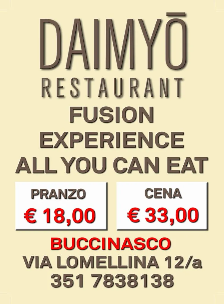 Menu_Daimyo Restaurant_Buccinasco_image_2