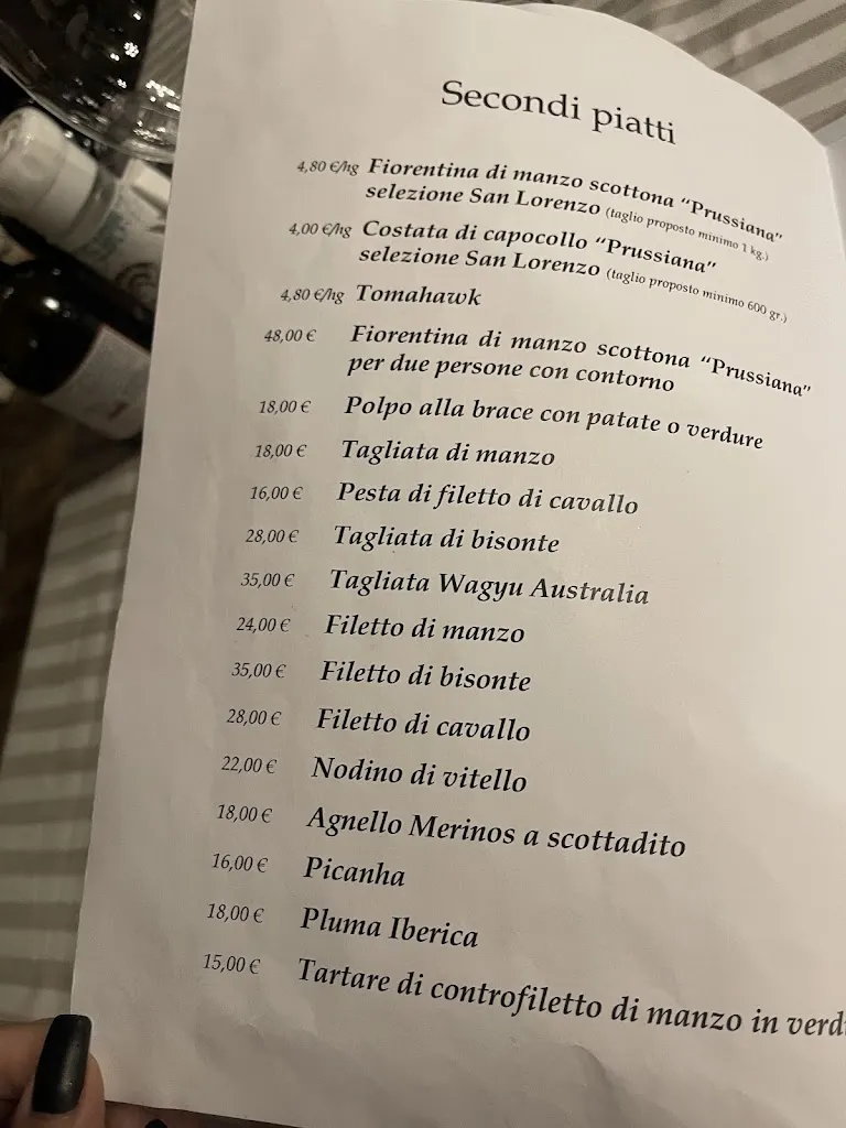 Menu_Trattoria San Lorenzo_Buscoldo_image_1