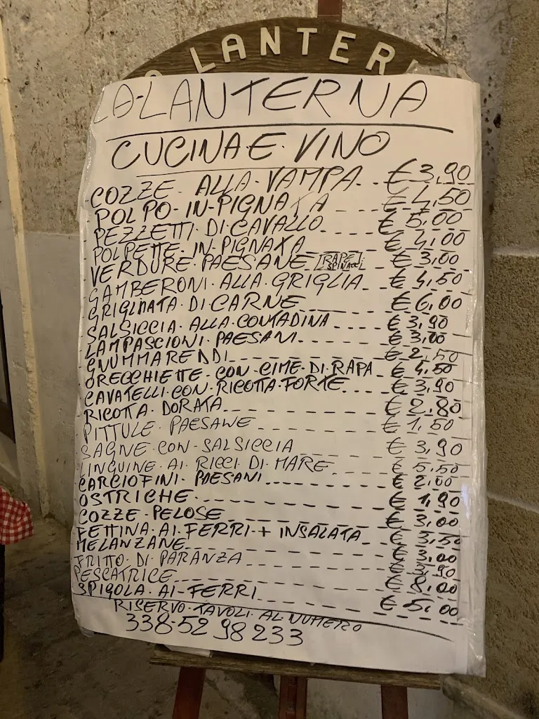 Menu_La Lanterna_Alessano_image_1