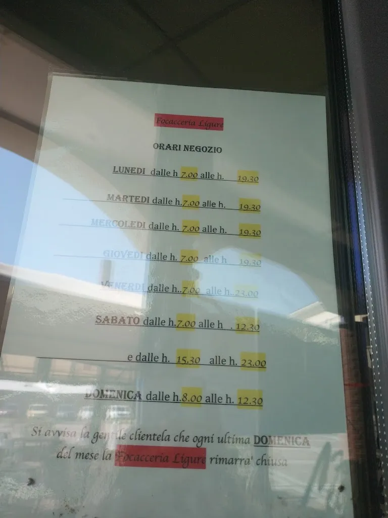 Menu_Focacceria Ligure Caffè_Busto Garolfo_immagine_1