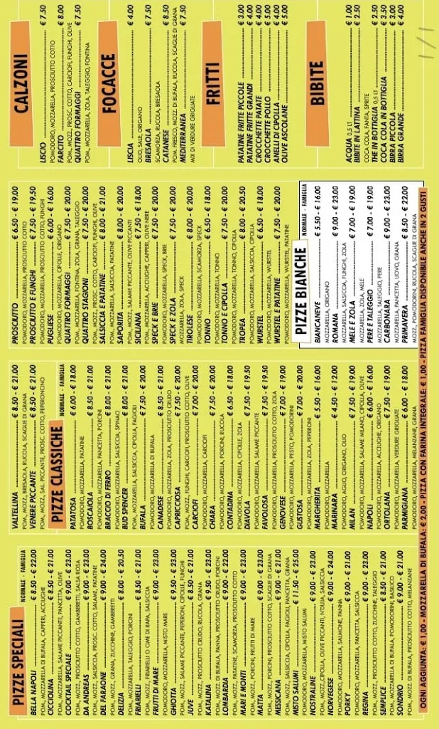 Menu_Pizzeria d'asporto Da Andreas_Cagno_image_1