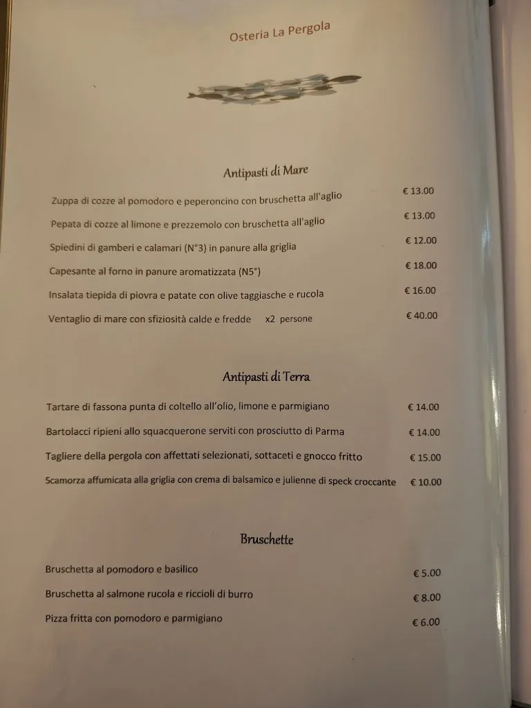 Menu_Osteria La Pergola_Cabiate_image_2